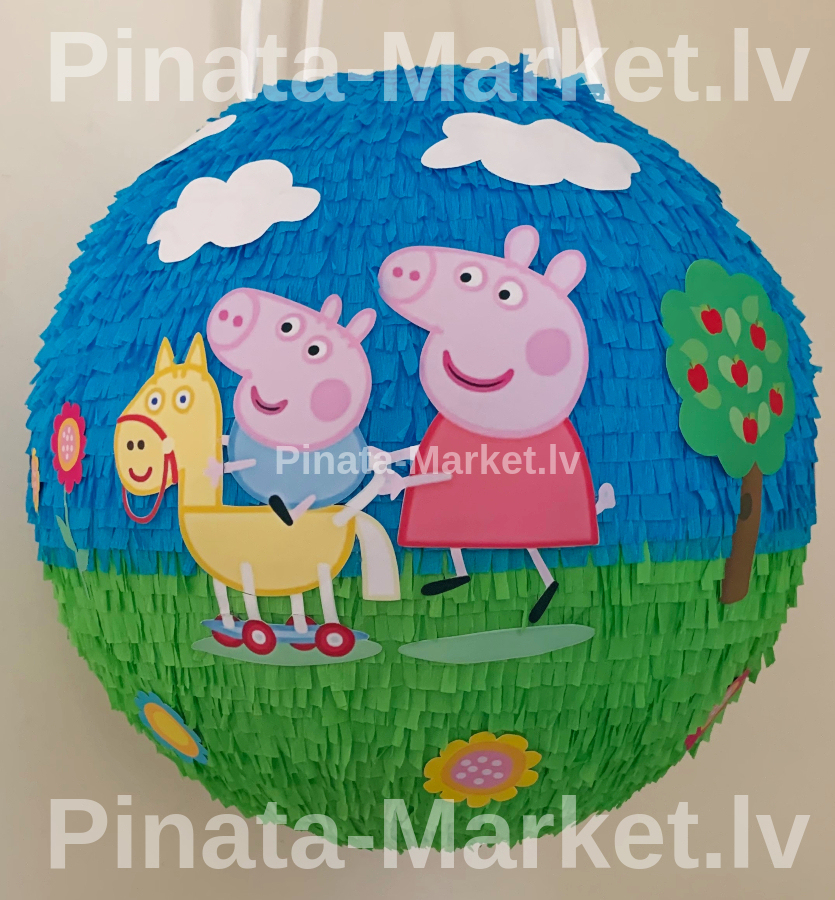 pinjata peppa pirkt riga latvija pinata bernu balites