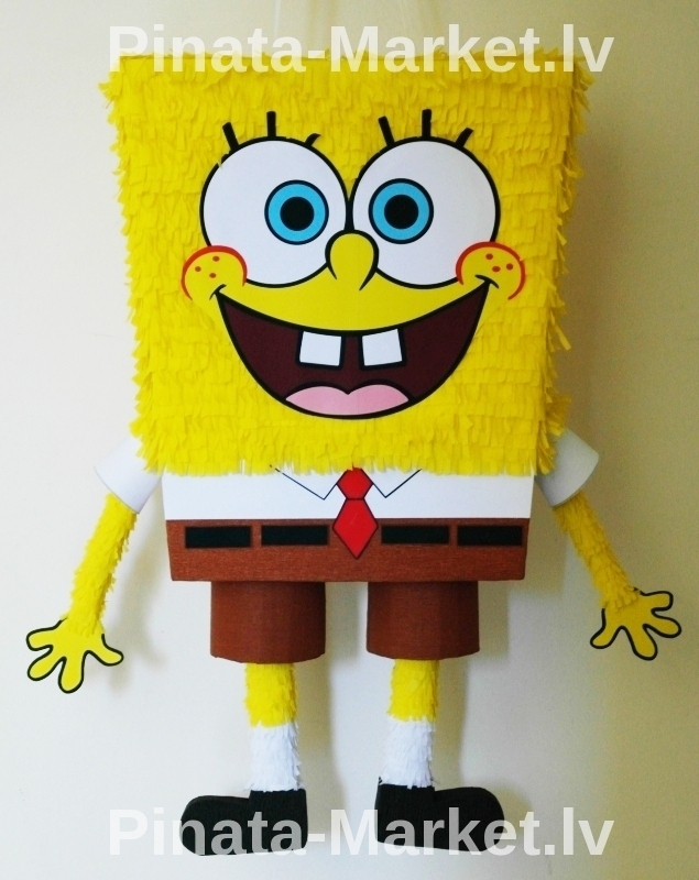 pinata riga spongebob sponge bob