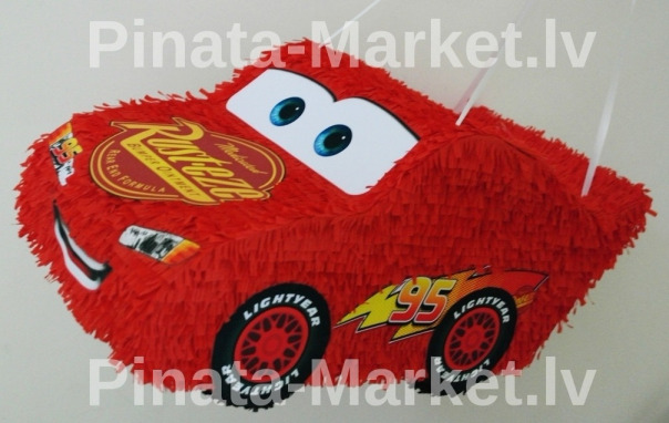 pinjata pirkt riga pinata cars  lightning mcqueen