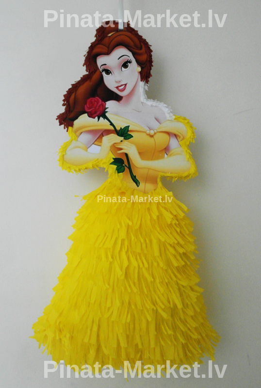 Disney princess Belle pinata market riga