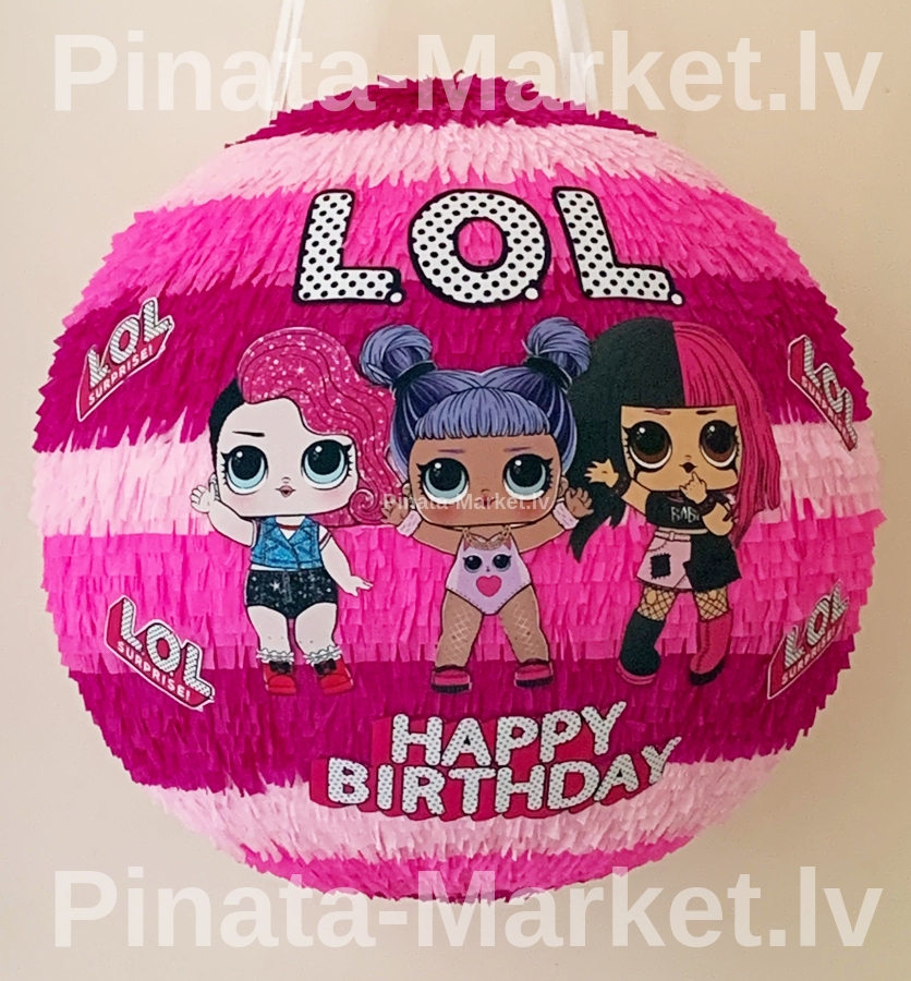 pinjata lol kur pirkt riga pinata bernu balites